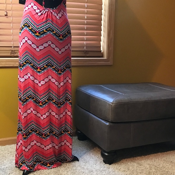 BABE Society Tribal Maxi Dress Size Small NWT - Picture 5 of 8